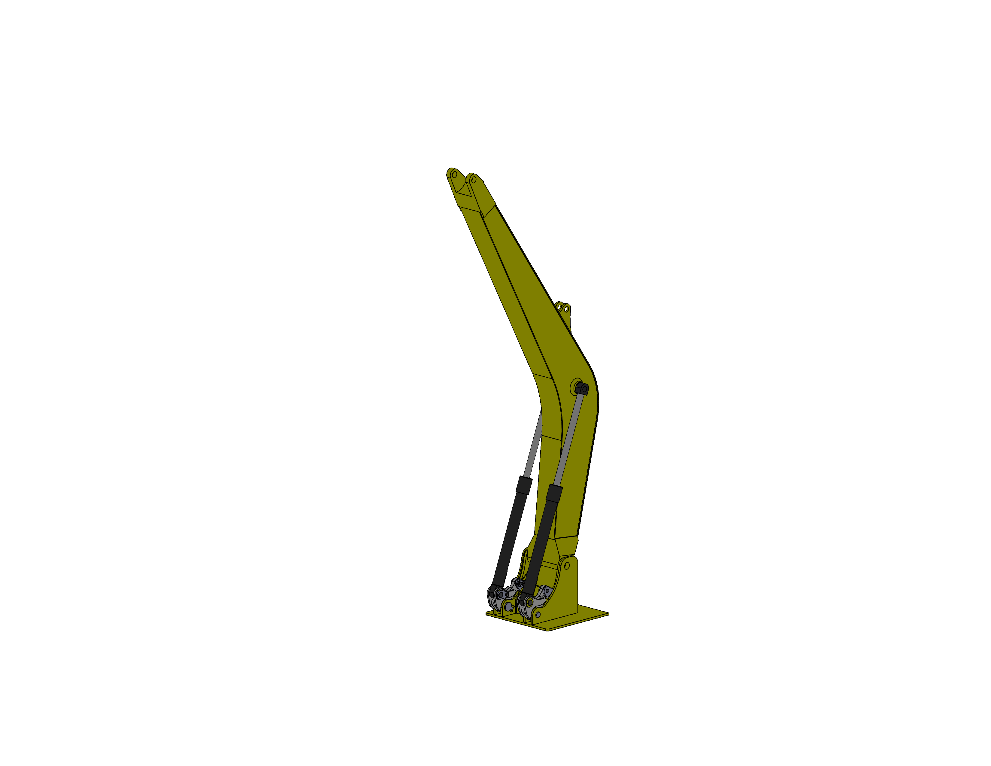 Élévateur de mat  (boom riser)